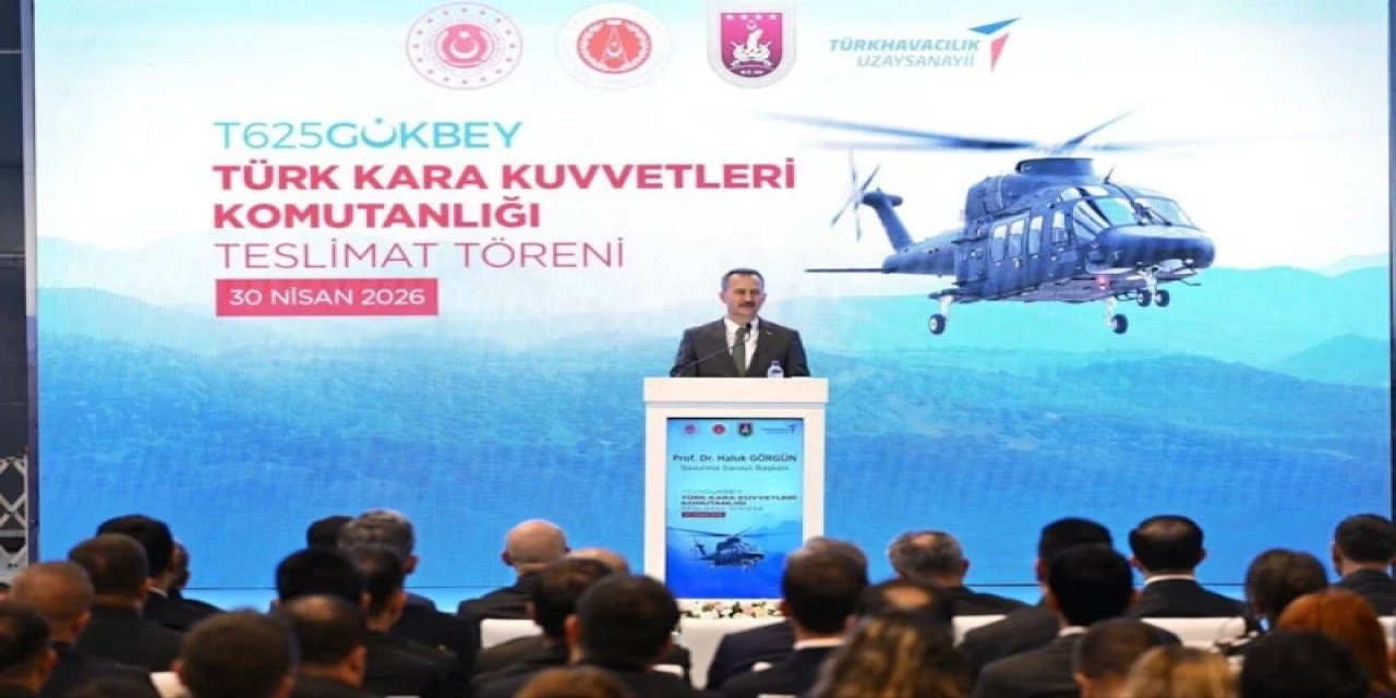GÖKBEY Helikopteri Kara Kuvvetleri Komutanlığı'na Teslim Edildi