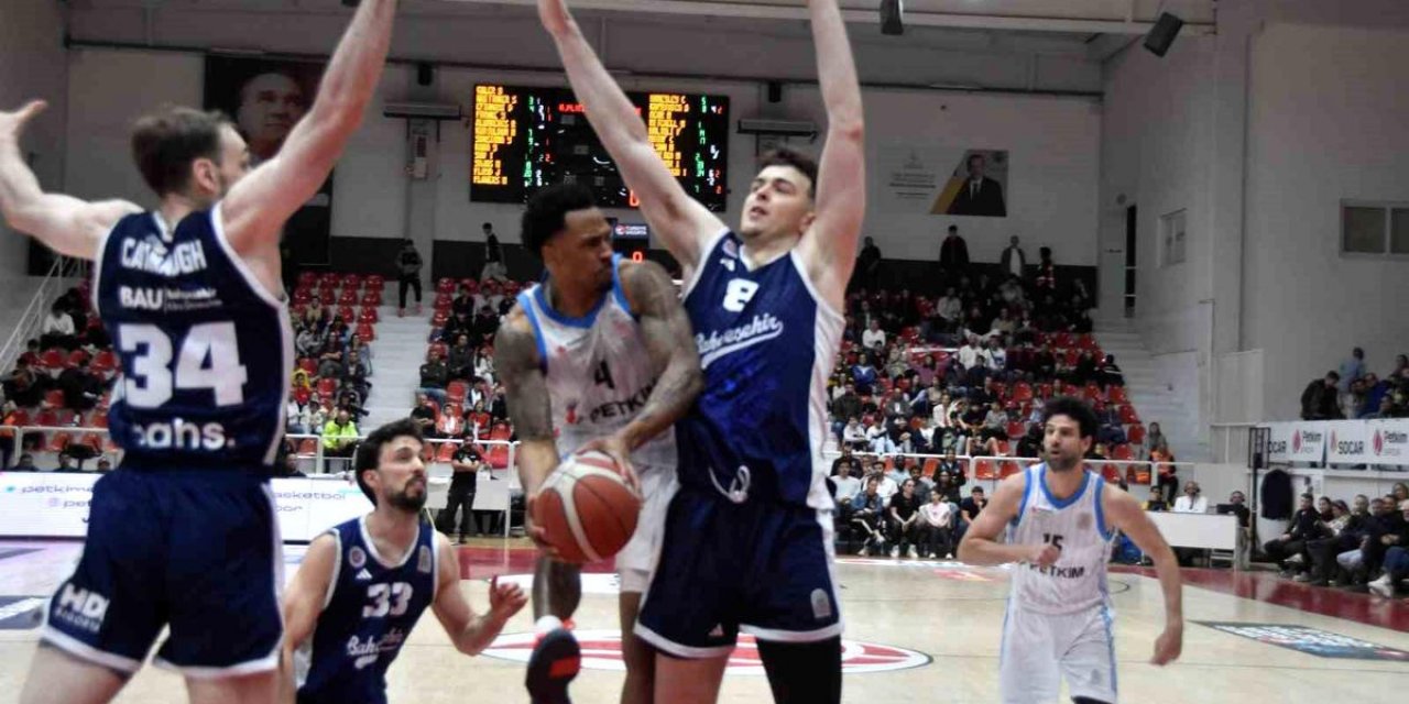 Basketbol Süper Ligi: Aliağa Petkimspor: 76 Bahçeşehir Koleji: 95