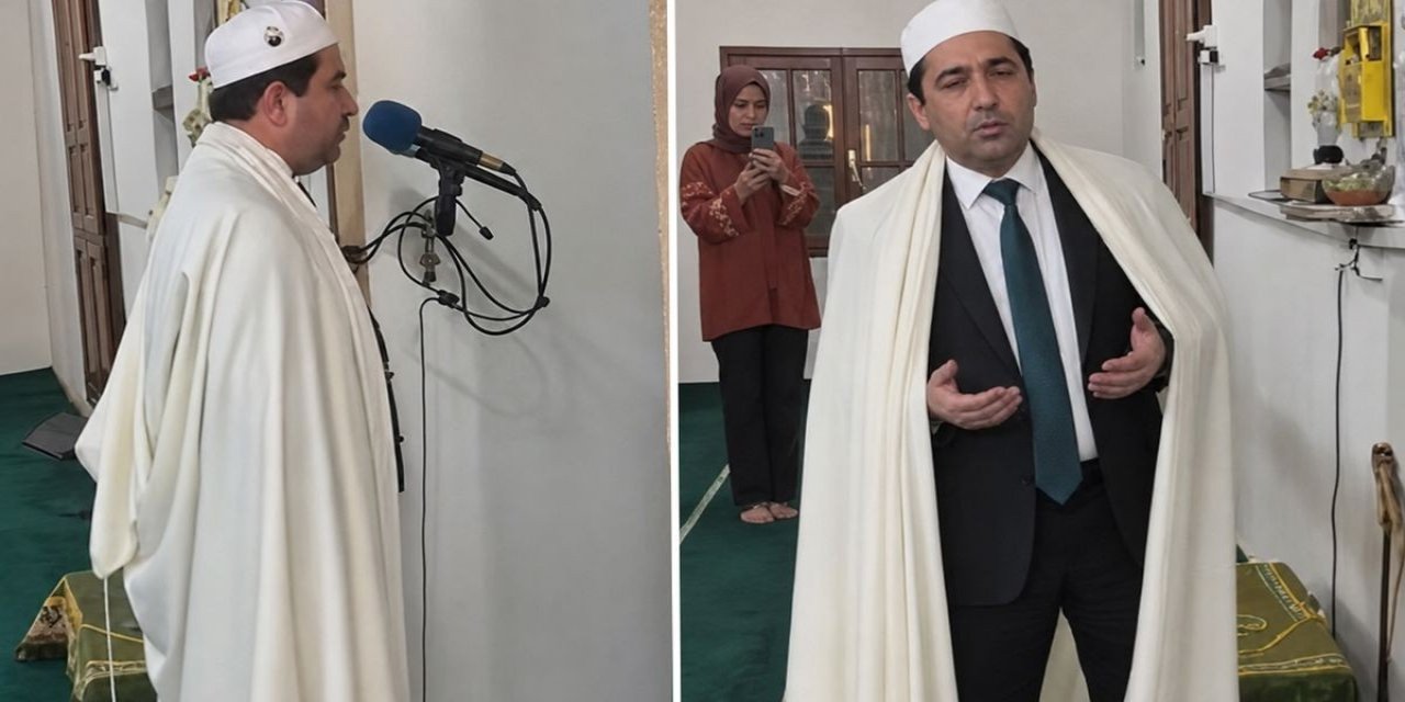 Türk Büyükelçi Cezayir Cumhurbaşkanının Köyünde Ezan Okudu