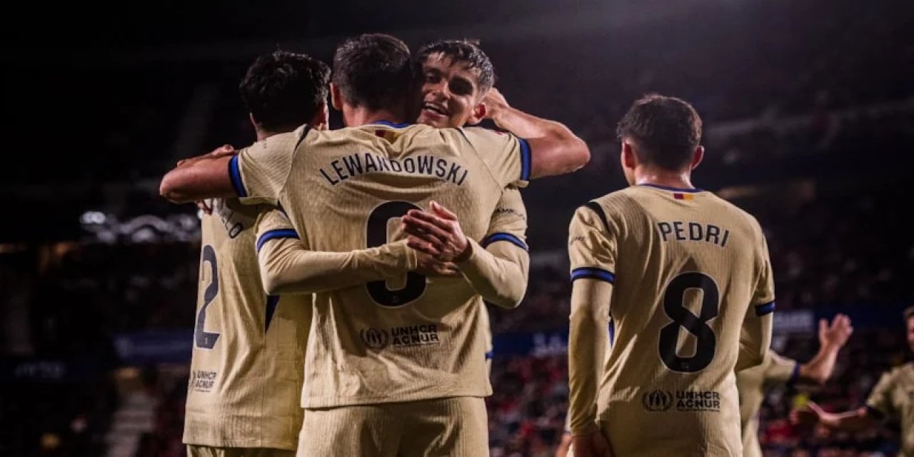 Barcelona, Osasuna'yı İki Golle Geçti