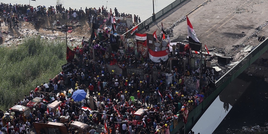 Bağdat'ta Gösteriler Nedeniyle Kapanan Köprü Sayısı 5'e Çıktı