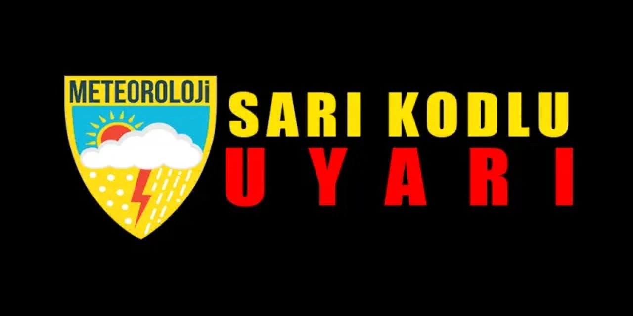 İçişleri Bakanlığından Bazı İller İçin Sarı Kodlu Meteorolojik Uyarı