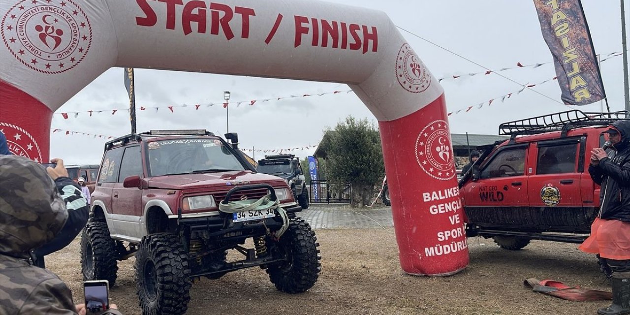 Balıkesir'de Off-Road Şenliği Düzenlendi