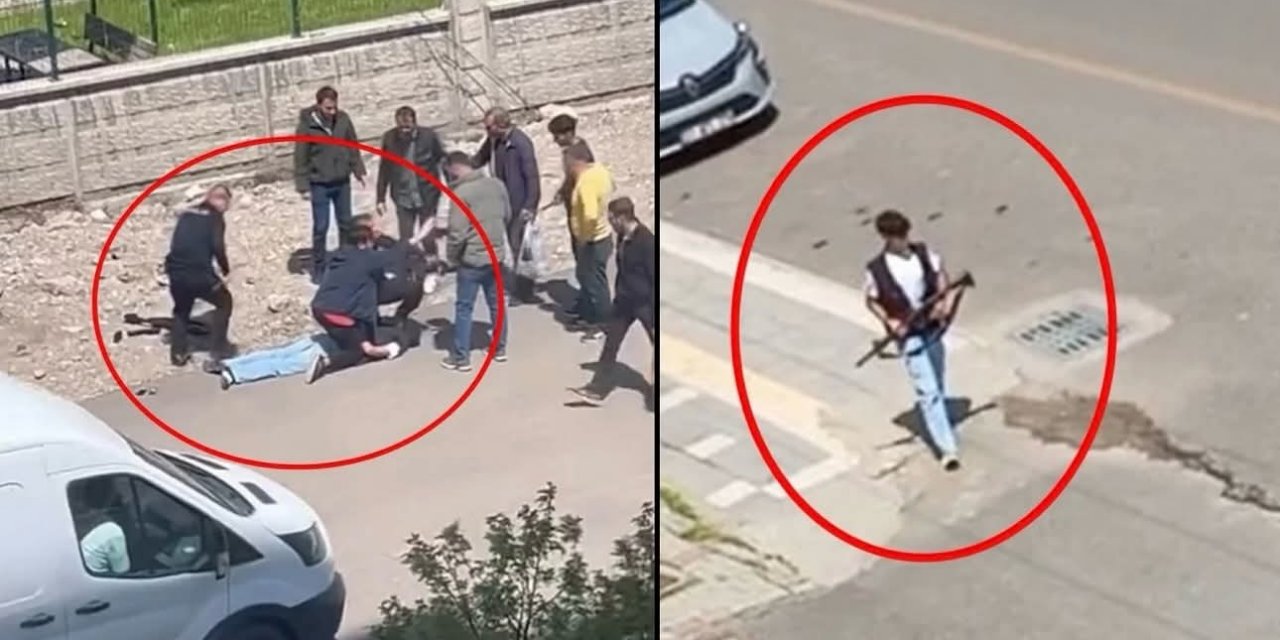 Diyarbakır'da Okul Önünde Silah Sesleri!