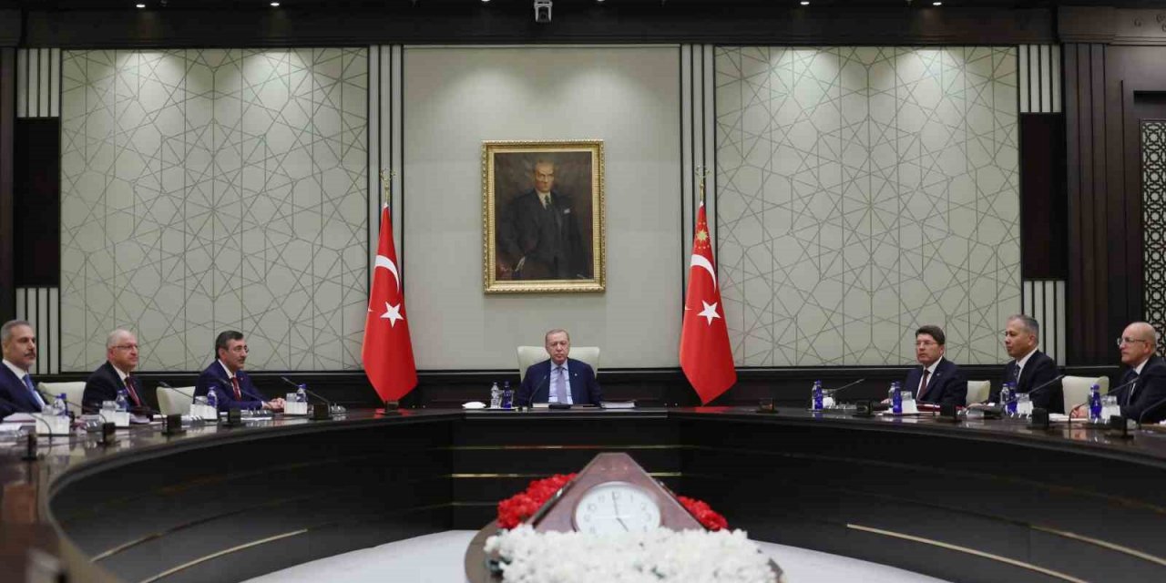 Kabine, Cumhurbaşkanı Erdoğan Başkanlığında Toplandı