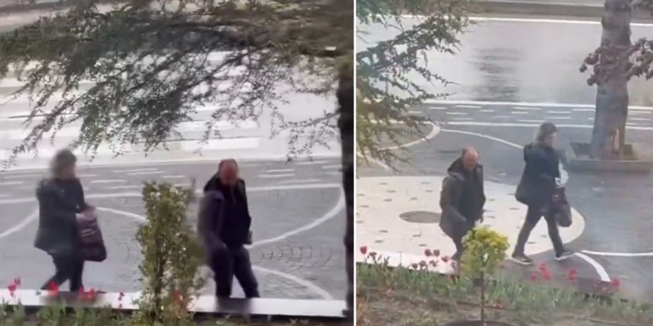Yer: Kayseri! Belediyenin Diktiği Laleleri Böyle Söktüler