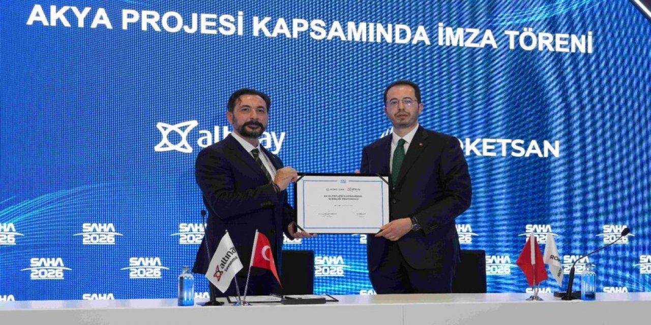 Roketsan ve Altınay Savunma Teknolojileri'nden Akya Projesinde Güç Birliği