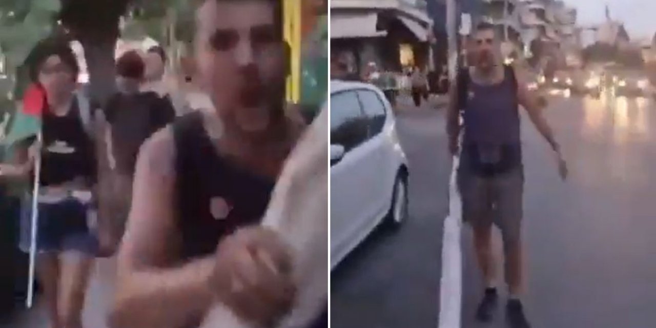 Yunan Halkı Tatile Gelen İsrail Askerlerini Böyle Kovdu: Defol Git Siyonist
