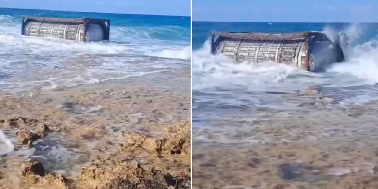 Kıyıya Sürüklenen Gizemli Cisim Ülkeyi Alarma Geçirdi