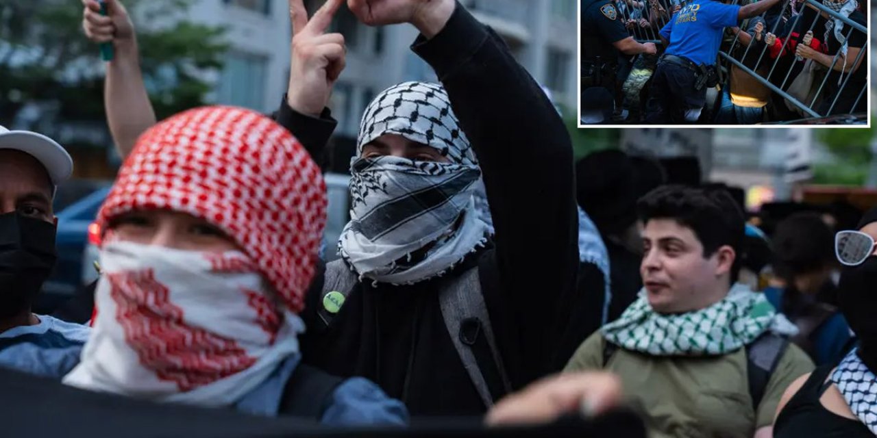 İsrail Karşıtı Kalabalık Grup ABD'deki Tarihi Sinagoga Saldırdı