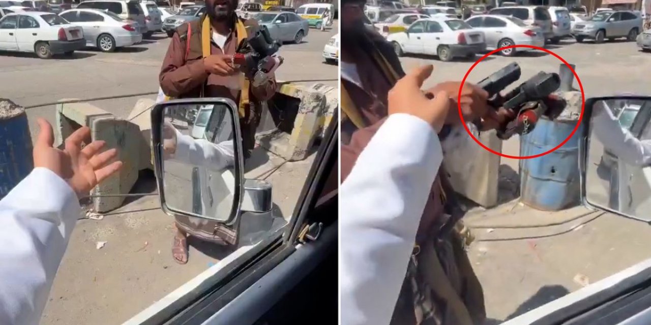 Yemen'de Pes Dedirten Görüntü!