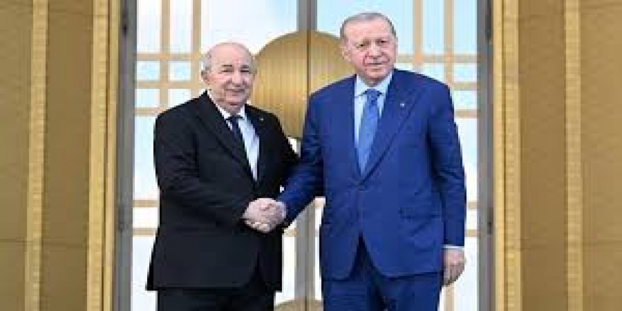 Cumhurbaşkanı Erdoğan, Cezayir Cumhurbaşkanı'nı Resmi Törenle Karşıladı