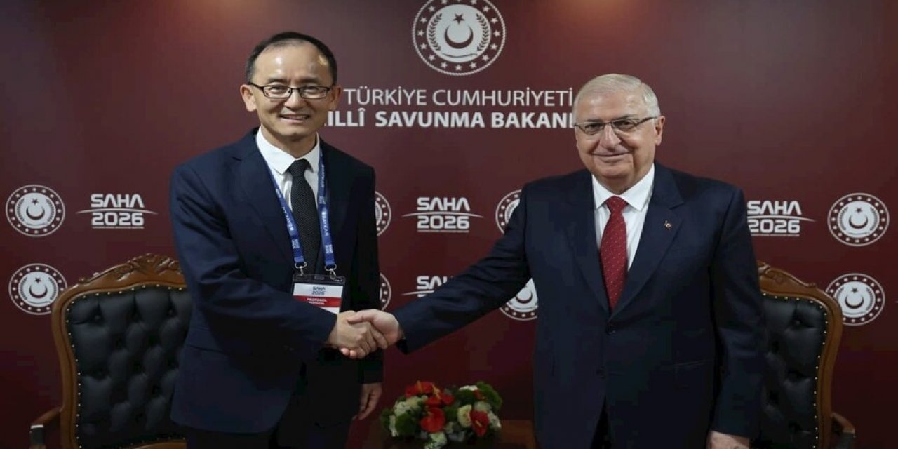 Milli Savunma Bakanı Güler, Çin Halk Cumhuriyeti Ankara Büyükelçisi Xuebin'i Kabul Etti