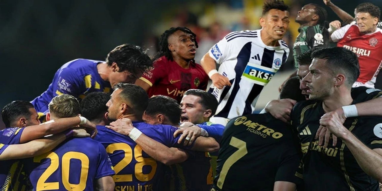 Süper Lig'den Düşen İki Takım Belli Oldu