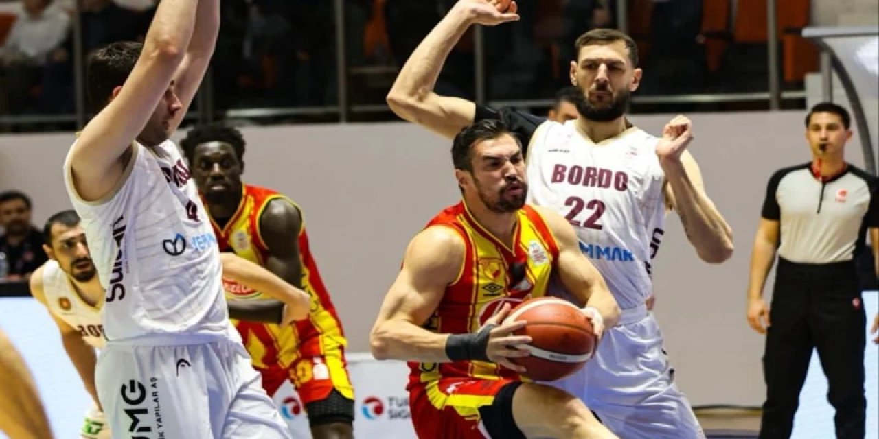 Bordo Basketbol, Göztepe'yi Yendi