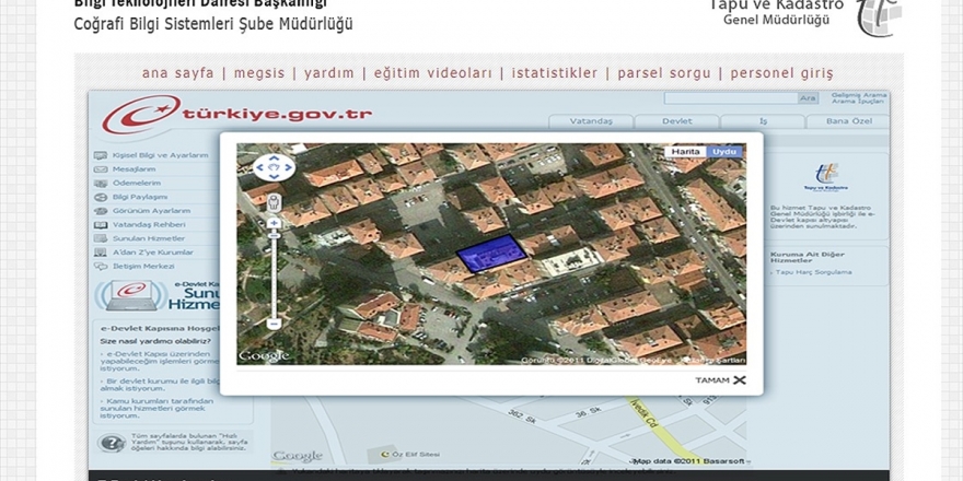 Tüm Coğrafi Veriler Kayıt Altına Alınacak