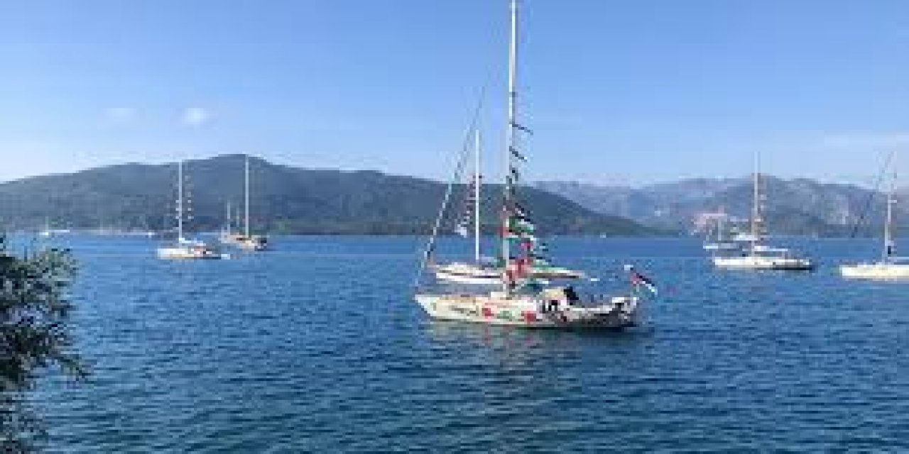 "Küresel Sumud Filosu" Marmaris'te