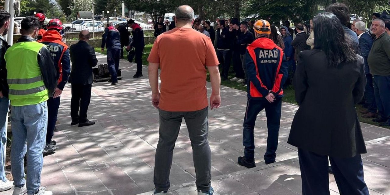 Bayburt Adliyesinde Acil Durum Tatbikatı