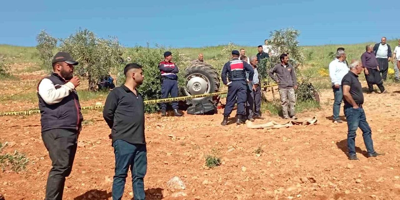 Traktör Devrildi, Çiftçi Hayatını Kaybetti