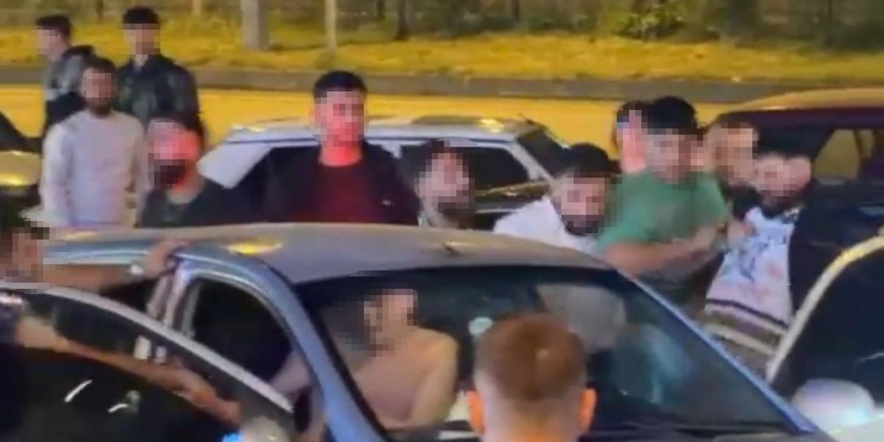 Karabük'te Araçta Darp Anları Kamerada