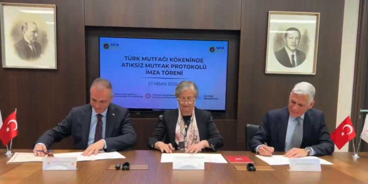 "Atıksız Mutfak İş Birliği Protokolü" İmzalandı