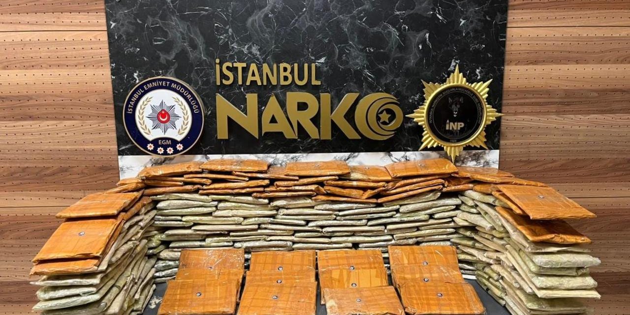 İstanbul'da Kamyonette 92 Kilo Uyuşturucu Ele Geçirildi
