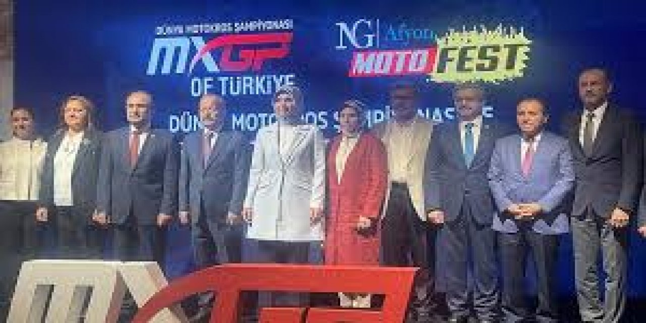 MXGP Türkiye ve NG Afyon Motofest, 2-6 Eylül'de Afyonkarahisar'da Düzenlenecek