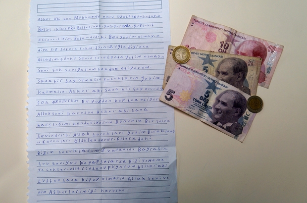 Mehmetçiğe Mektuplar Duygulandırdı