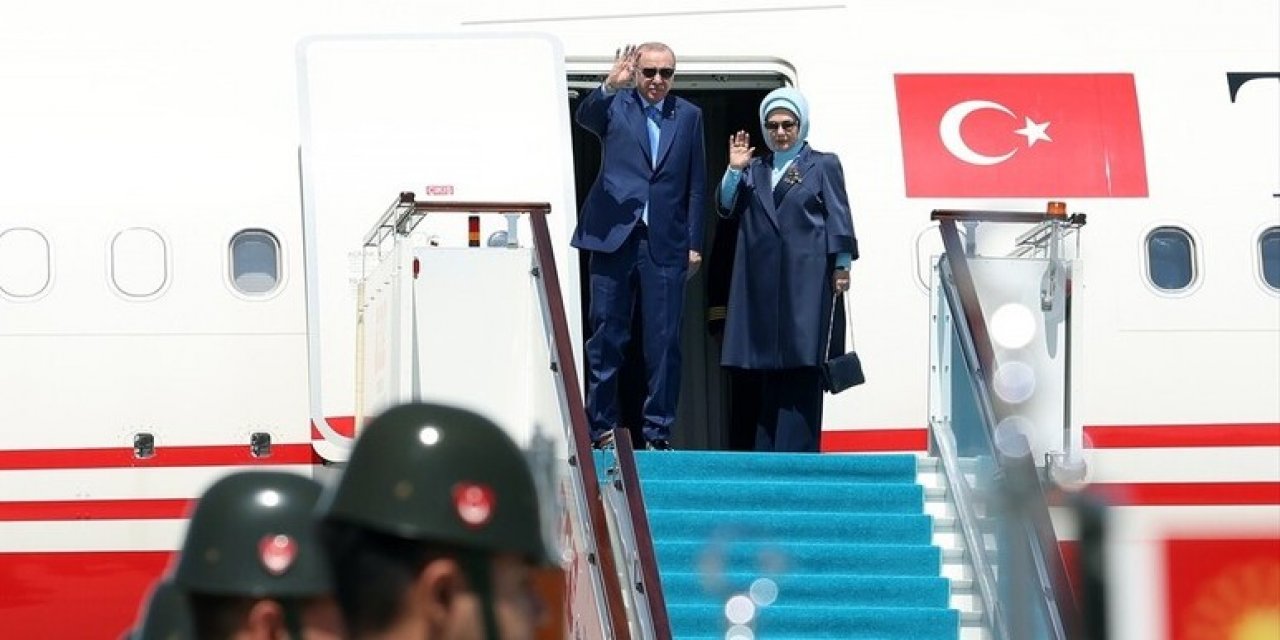 Cumhurbaşkanı Erdoğan, Kazakistan'a Gitti