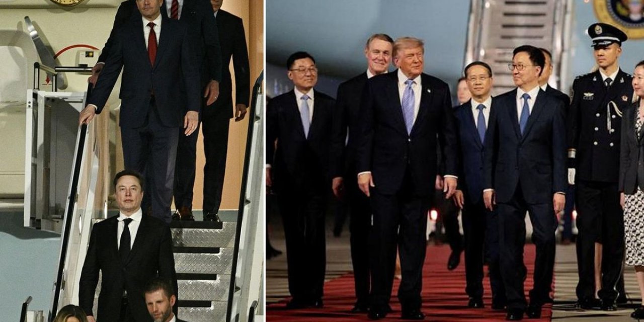 Trump'tan Çin'e Dev Heyetle Çıkarma! Elon Musk Ve Tim Cook Da Kafilede