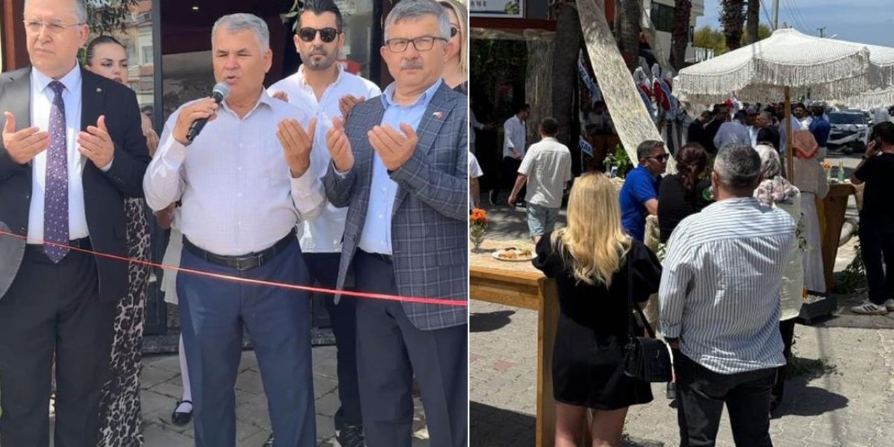 Meyhane Açılışını Duayla Yaptılar! Bir De Emekli İmam Çağırdılar