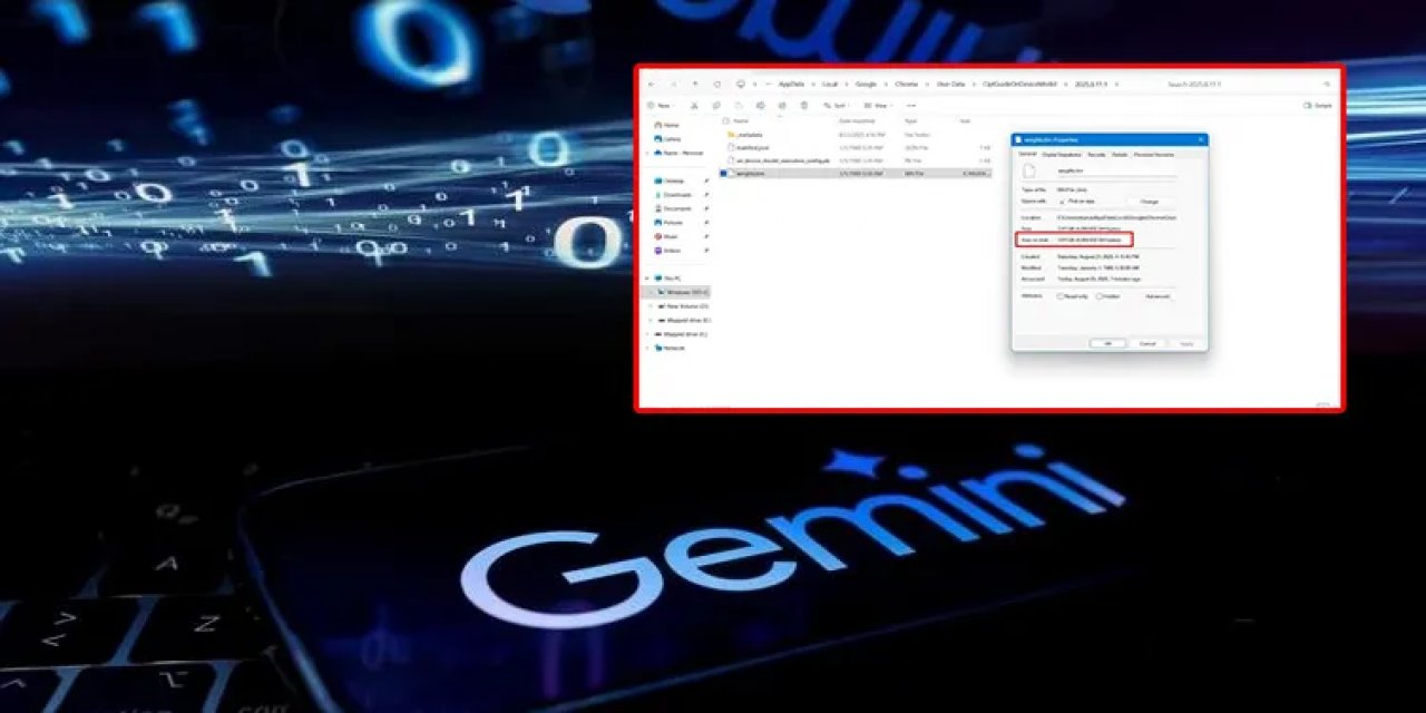 Google'dan 'Sessiz' İşgal! 4GB’lık Yapay Zeka Dosyası Gizlice Cihazlara Yerleştirdi