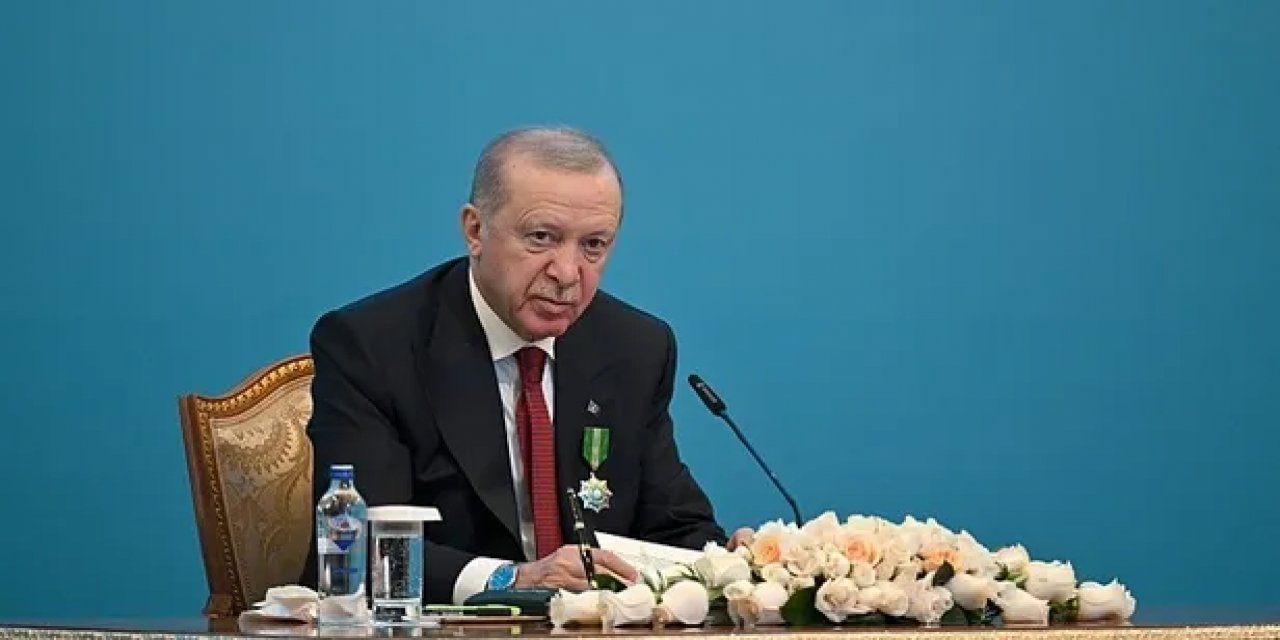 Son dakika.. Cumhurbaşkanı Erdoğan'dan Türkistan'da Önemli Açıklamalar