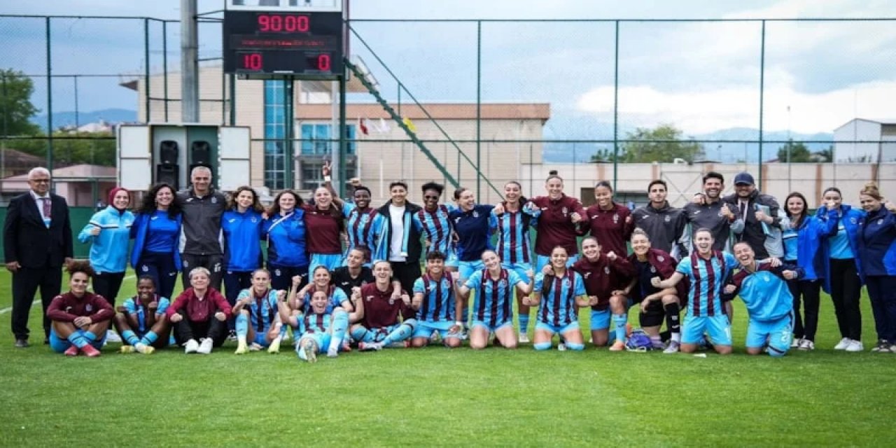 Trabzonspor'dan Giresun Sanayispor Karşısında 10 Gollü Galibiyet