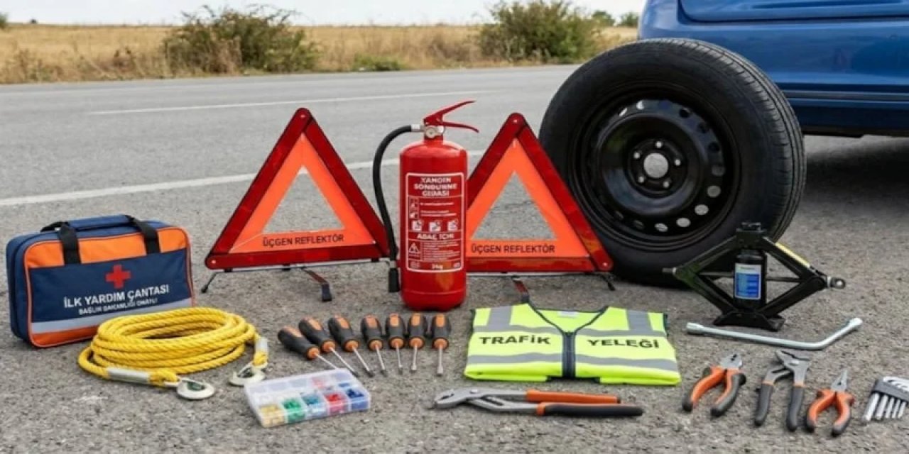 Araçlarda Bulunması Gereken Güvenlik Ekipmanlarına Yenileri Eklendi