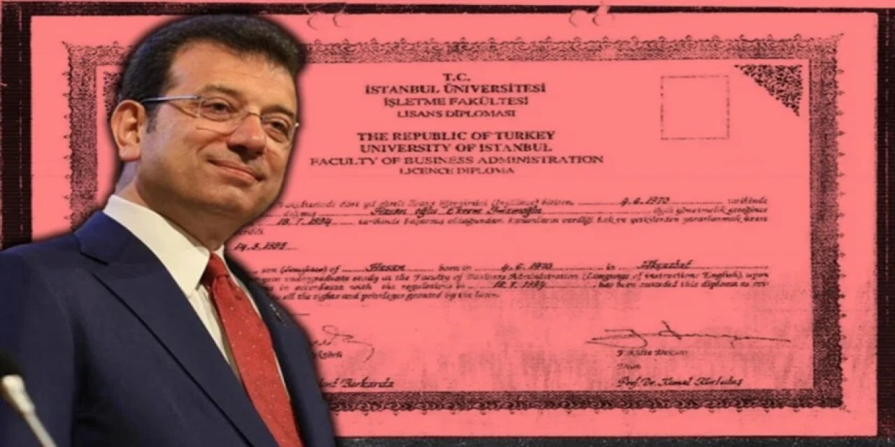 Diploma Davasında Yolun Sonu... İmamoğlu'nun İstinafa Yaptığı İtiraz Başvurusu Da Reddedildi!
