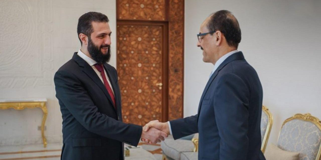 MİT Başkanı Kalın, Suriye Cumhurbaşkanı Şara İle Görüştü