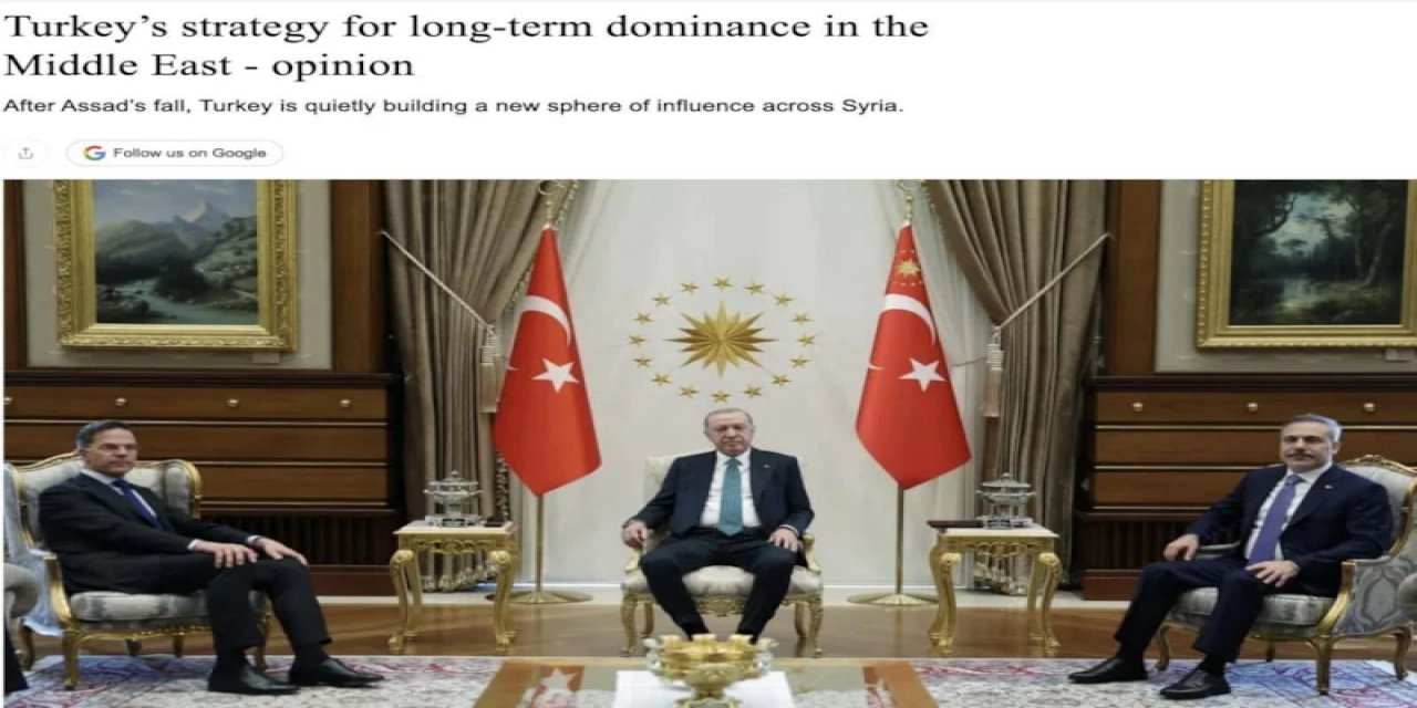 İsrail Basını: Türkiye, Orta Doğu’da Giderek Daha Önemli Bir Güç Merkezi Haline Geliyor