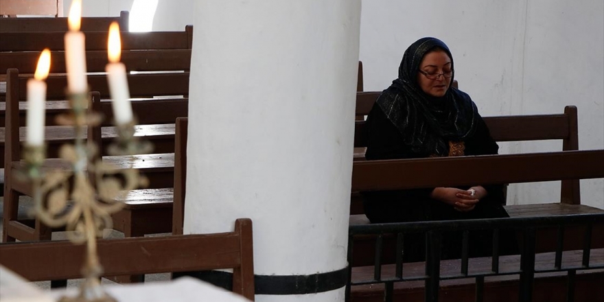 Türkiye'nin Onardığı Tel Abyad'daki Ermeni Kilisesi İbadete Açıldı