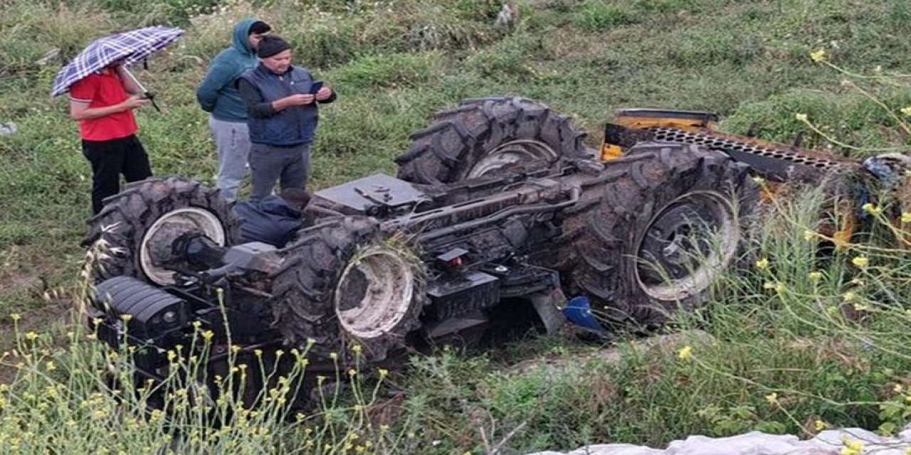 Traktör Devrildi: 15 Yaşında Genç Hayatını Kaybetti