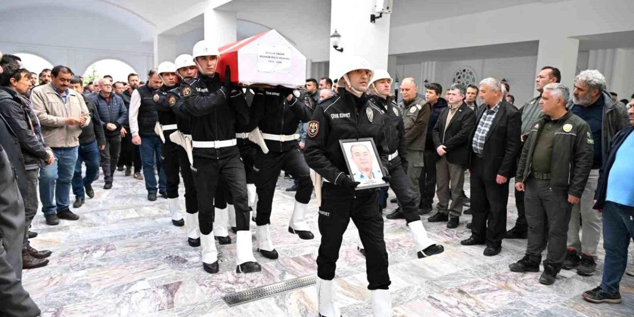 Eskişehir'de Polis Memuru Selçuk Önger'in Cenazesi