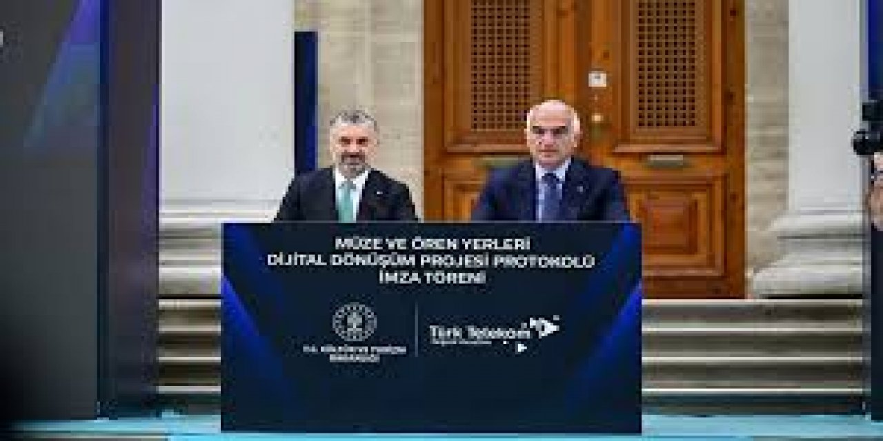 Kültür Ve Turizm Bakanlığı İle Türk Telekom Arasında Müze Ve Ören Yerlerine Dair Protokol İmzalandı