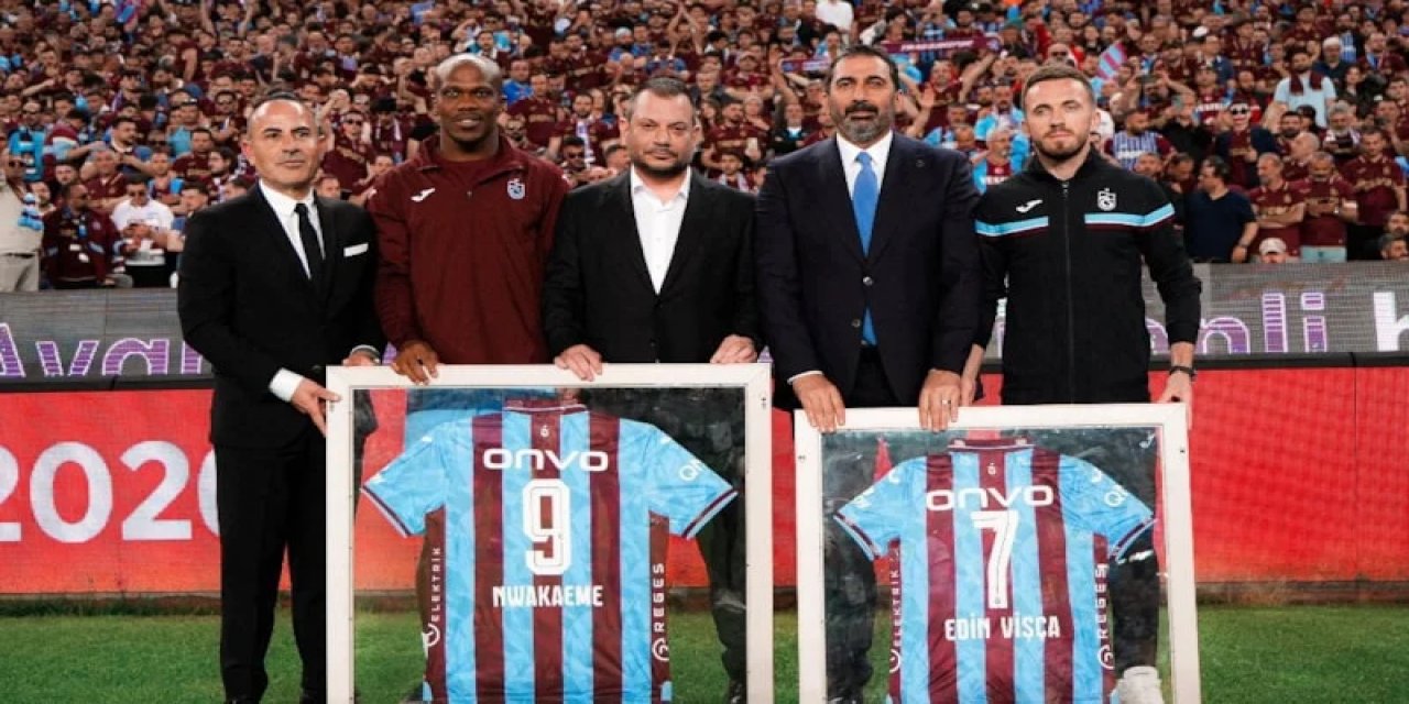 Trabzonspor, Nwakaeme ve Visca'ya veda etti