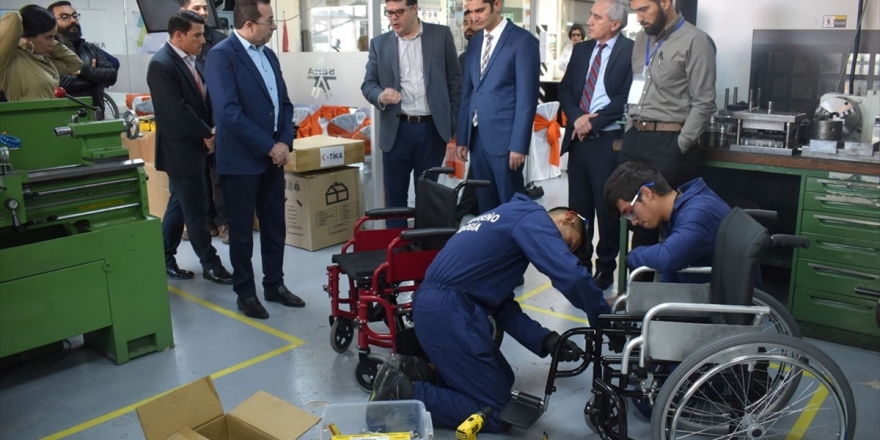 Tika'dan Kolombiya'da Engelliler Yararına Yürütülen Projeye Destek