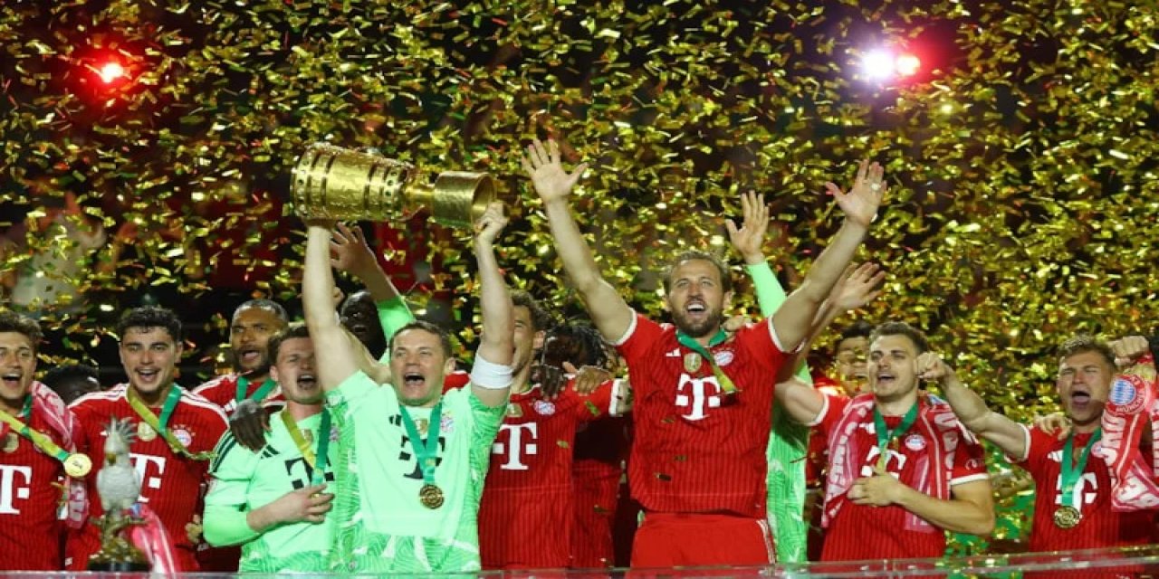 Bayern Münih  Almanya Kupası'nın Sahibi Oldu