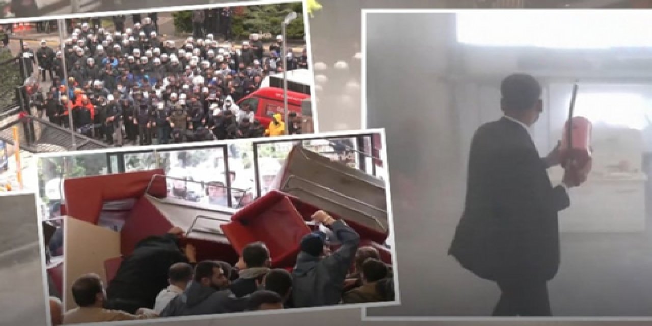 CHP Genel Merkezi'ne Müdahale Başladı! Polis Kapıyı Kırıp Bahçeye Girdi…