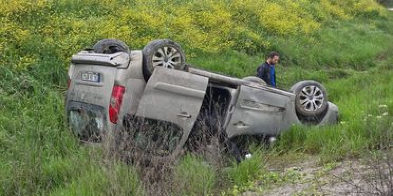Mudurnu'da Trafik Kazası: 2 Yaralı