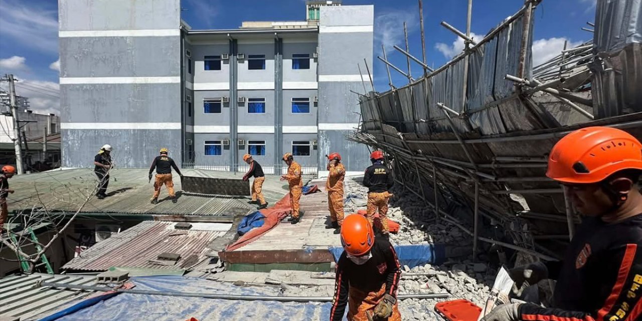 Pampanga'da İnşaat Binası Çöktü