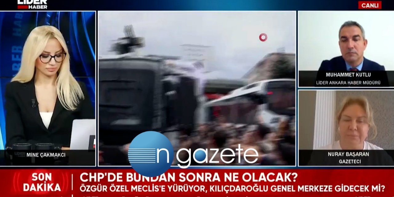 Nuray Başaran’dan Özgür Özel’e TOMA Tepkisi: "Oyuncağı Alınmış Çocuk Gibi..."