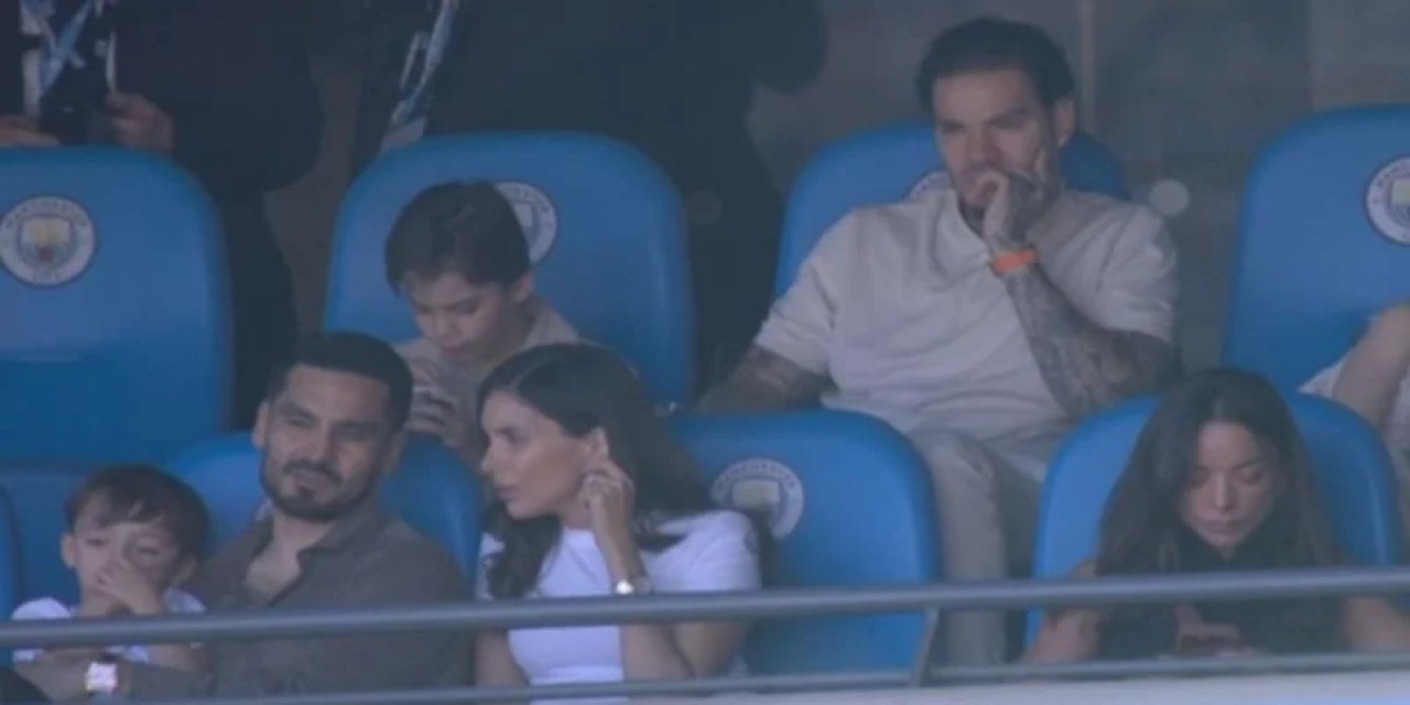 İlkay Gündoğan Ve Ederson, Manchester City Maçını Birlikte İzledi